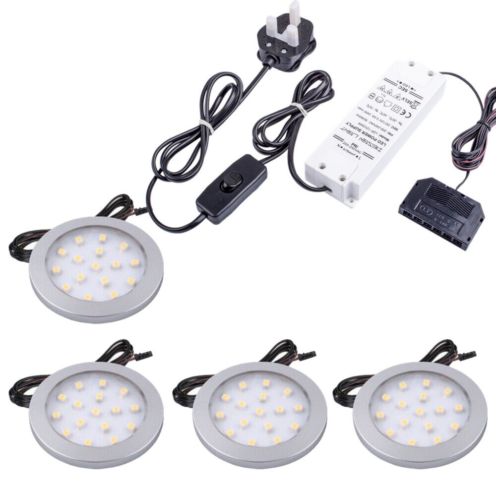 Under Cabinet LED Light - Orbit 12V LED Warm/Cool White for Campervan, Kitchen, Wardrobe, Cabinet