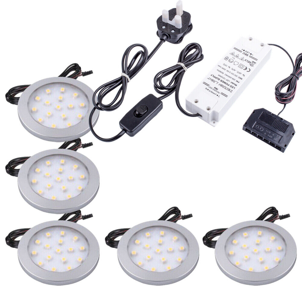 Under Cabinet LED Light - Orbit 12V LED Warm/Cool White for Campervan, Kitchen, Wardrobe, Cabinet