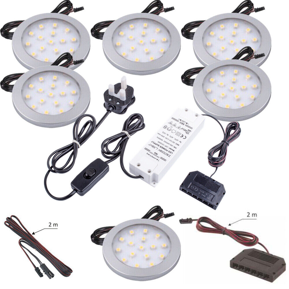 Under Cabinet LED Light - Orbit 12V LED Warm/Cool White for Campervan, Kitchen, Wardrobe, Cabinet