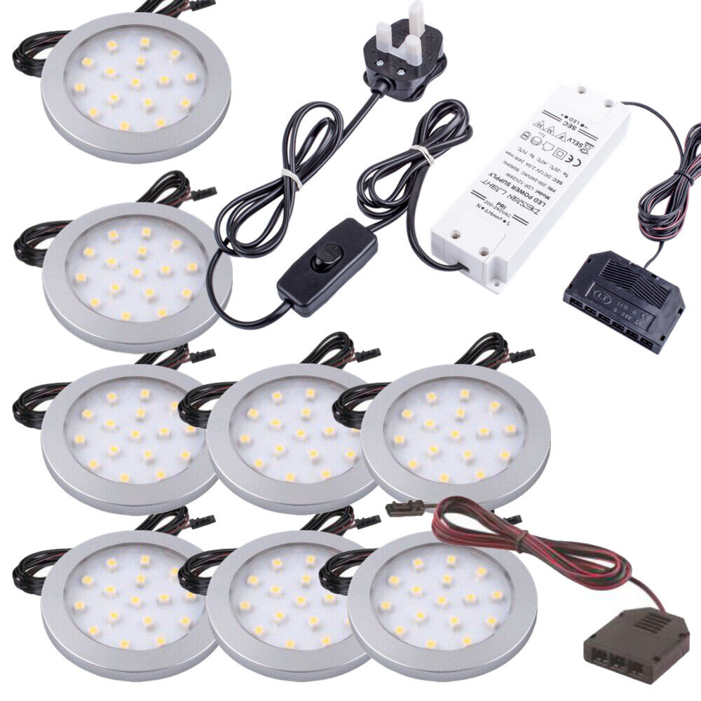 Under Cabinet LED Light - Orbit 12V LED Warm/Cool White for Campervan, Kitchen, Wardrobe, Cabinet