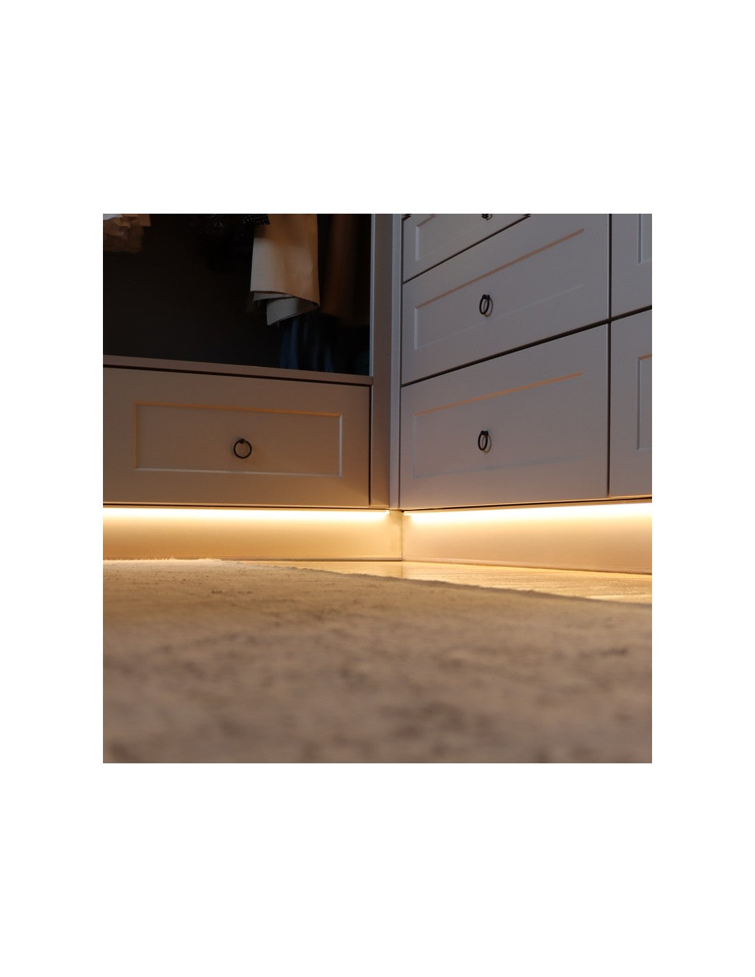 LED Aluminum Profile FLOOR LINE 2m for Skirting Board