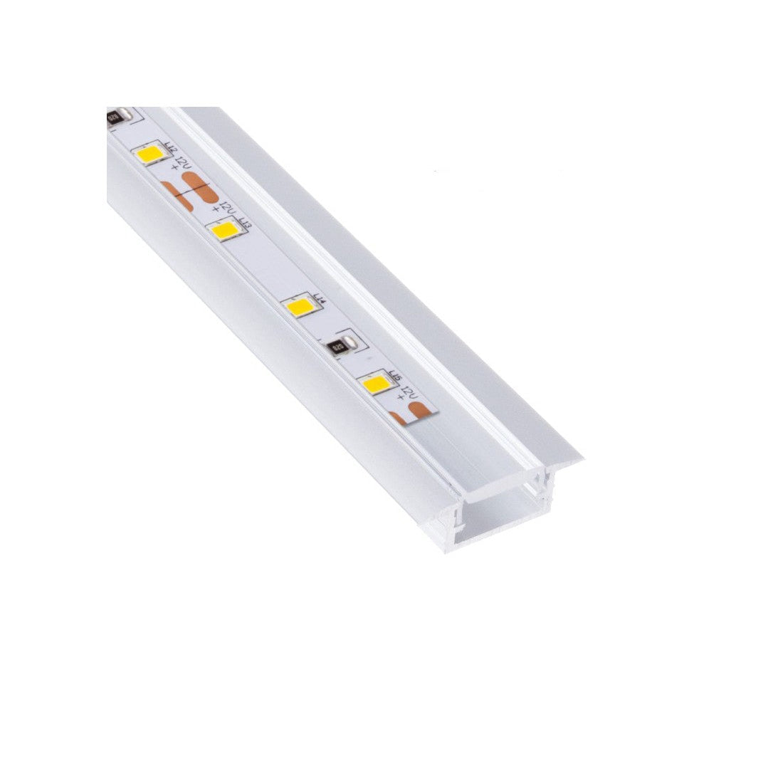 Aluminum Profile INLINE MINI XL 1m | Recessed Mounted