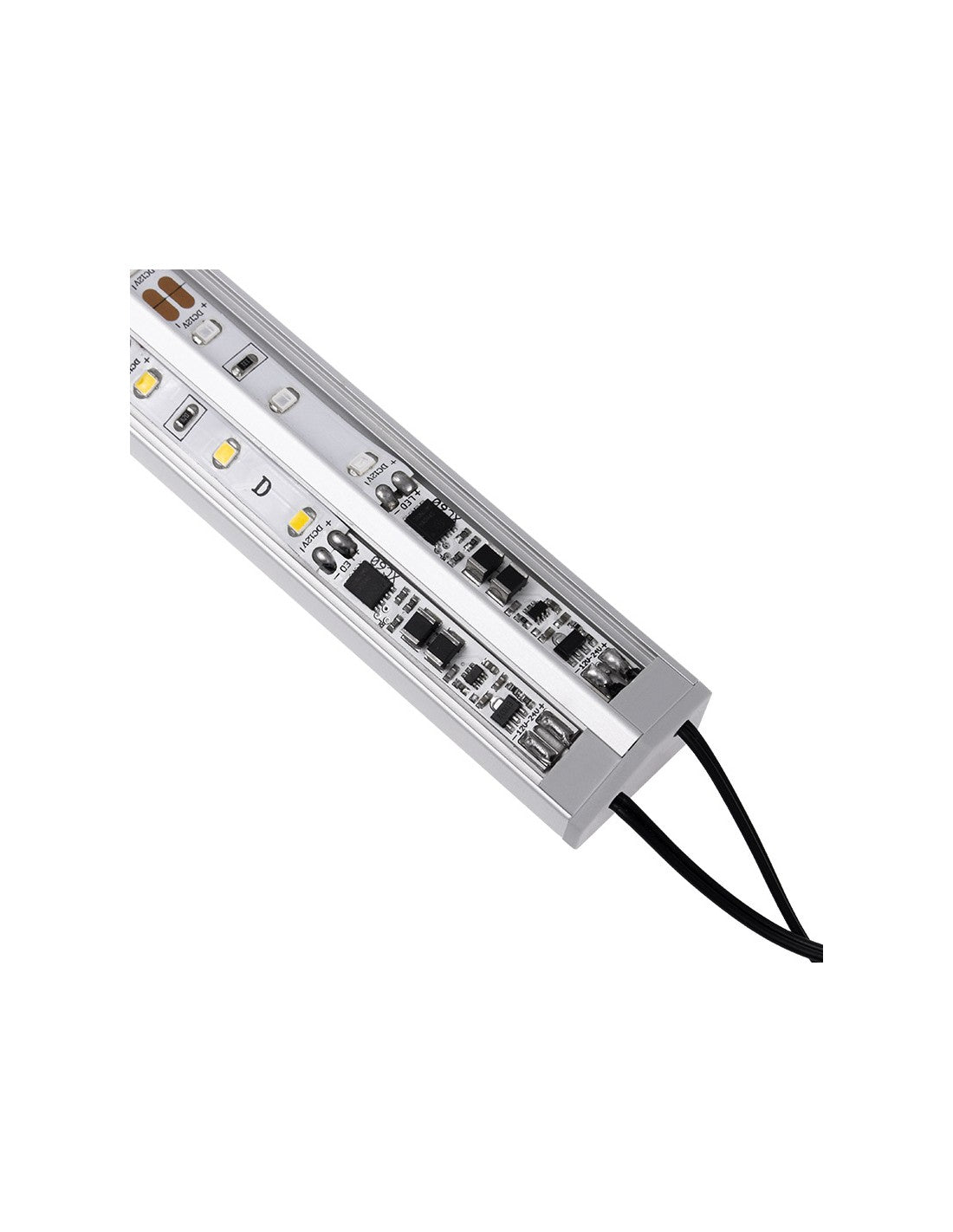 Aluminum LED Profile NEOLINE 2m | Surface Mounted Channel For two LED strips