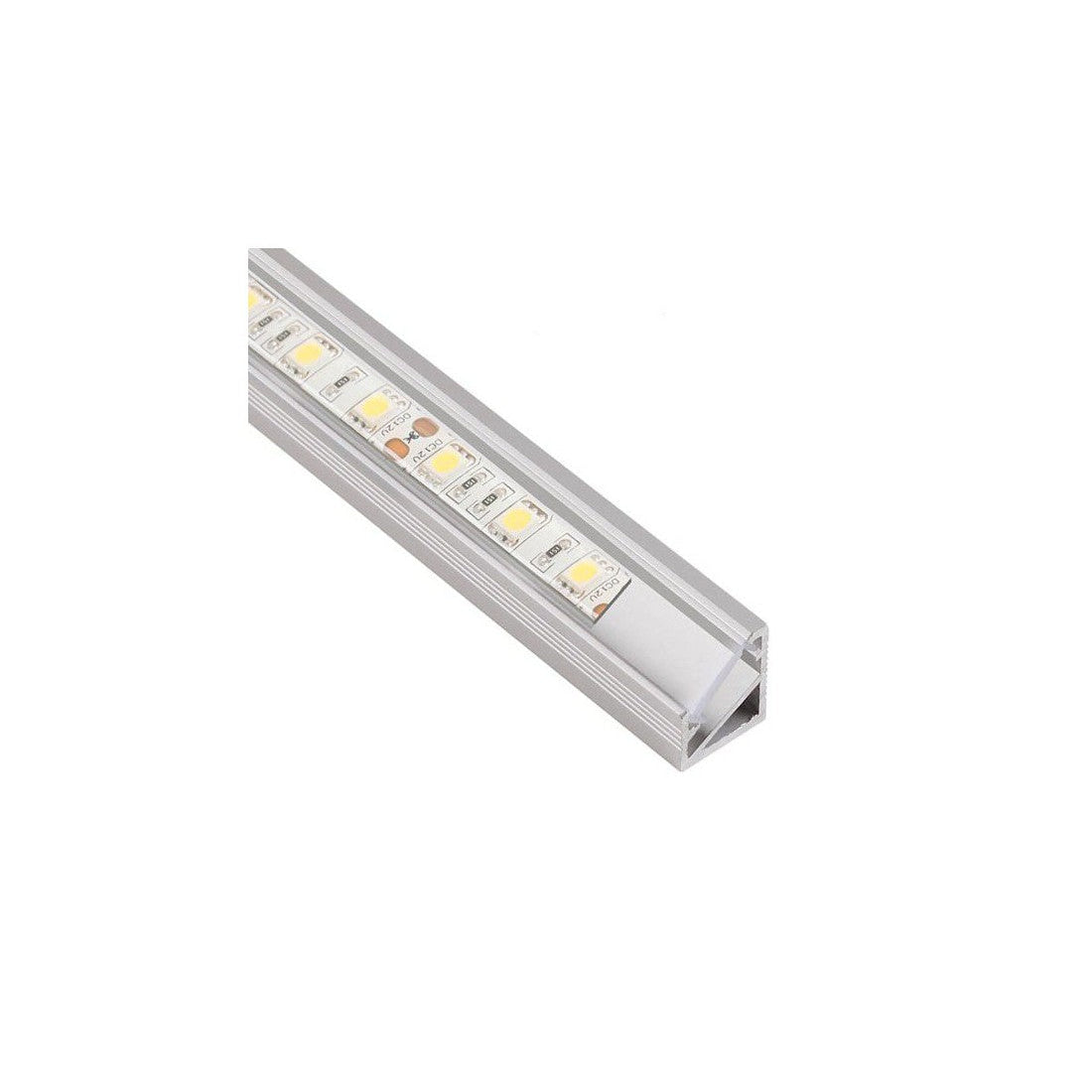 Corner LED Strip Channel - 1m TRI-LINE MINI Aluminum Profile