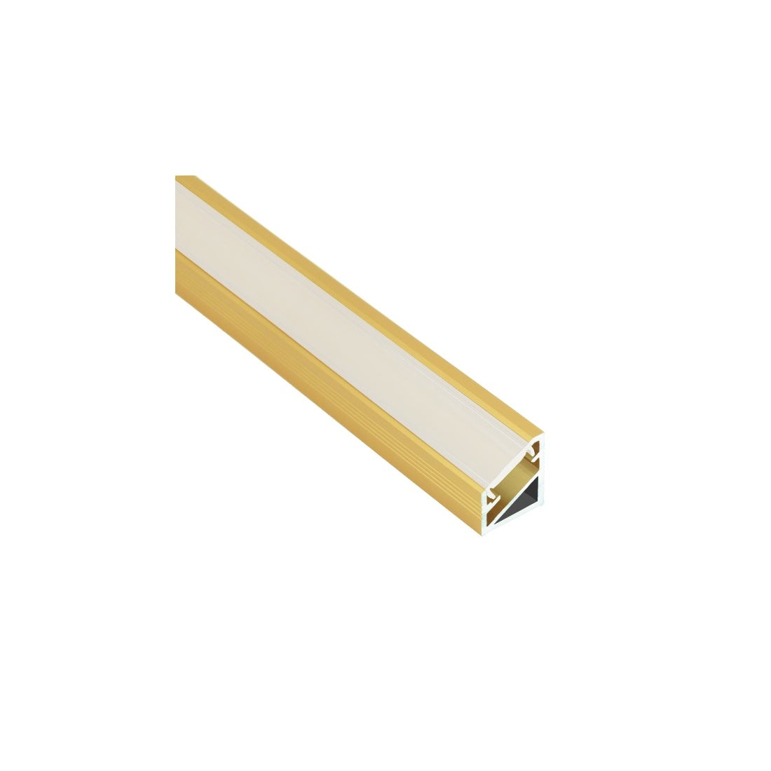 Corner LED Strip Channel - 1m TRI-LINE MINI Aluminum Profile