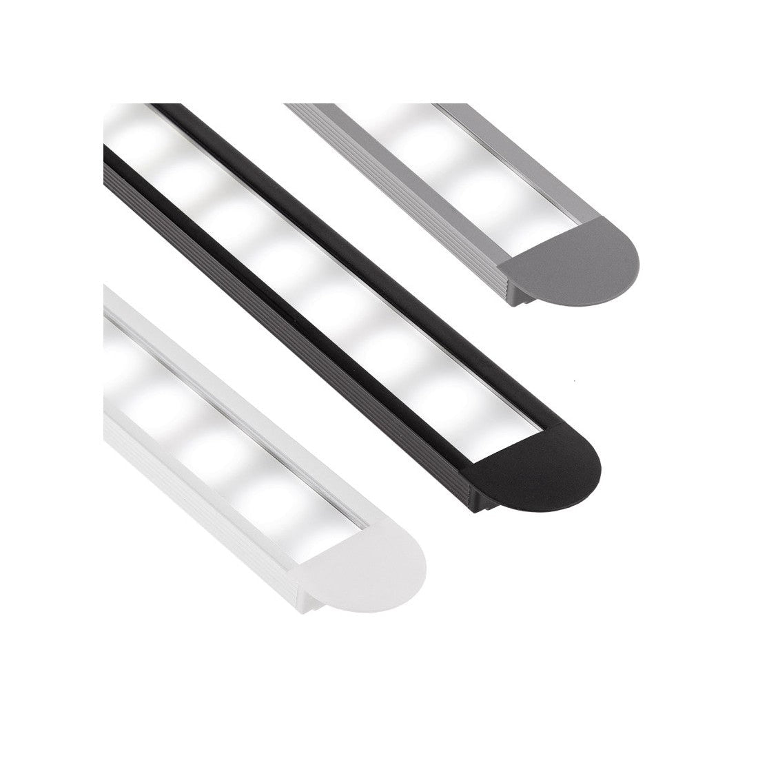 Aluminum Profile ZENOLINE 2m | Recessed LED Mounted Channel