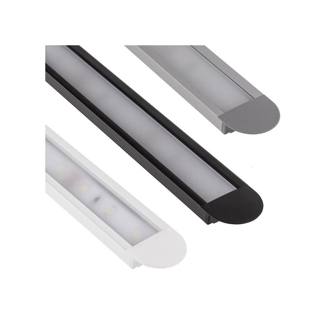 Aluminum Profile ZENOLINE 2m | Recessed LED Mounted Channel