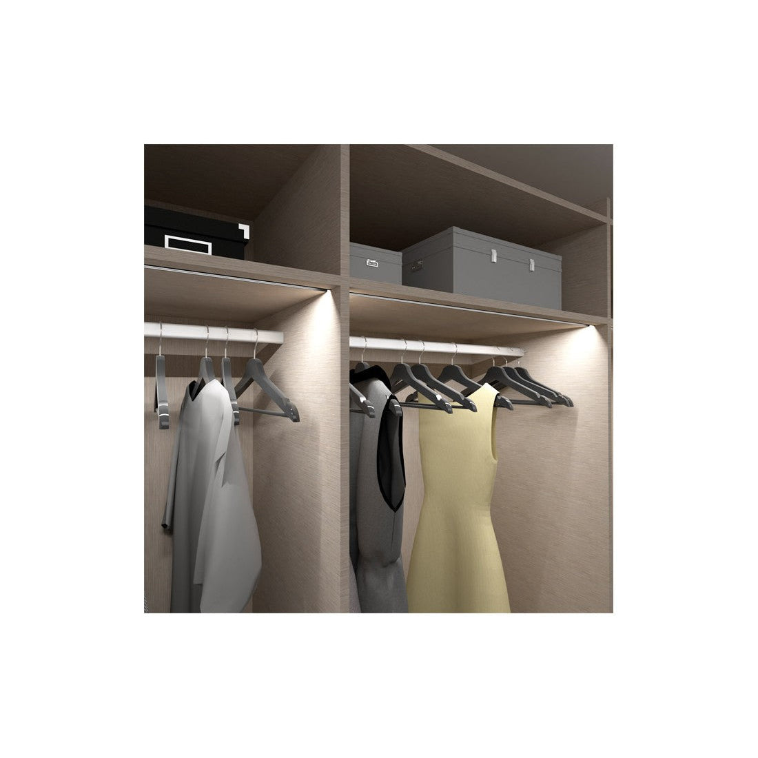 Aluminum Profile ZENOLINE 2m | Recessed LED Mounted Channel