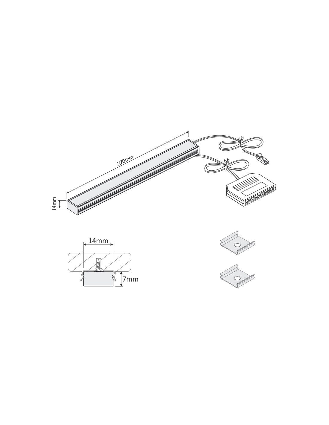MASTER 4W Under-Cabinet LED Luminaire