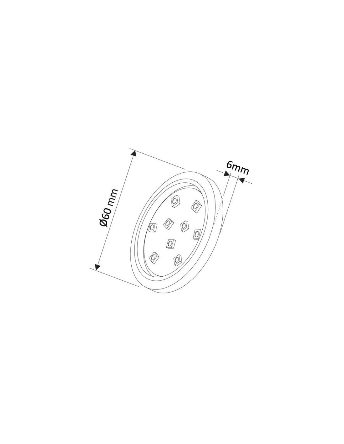 ORBIT RGB LED Under Cabinet Light – 2W