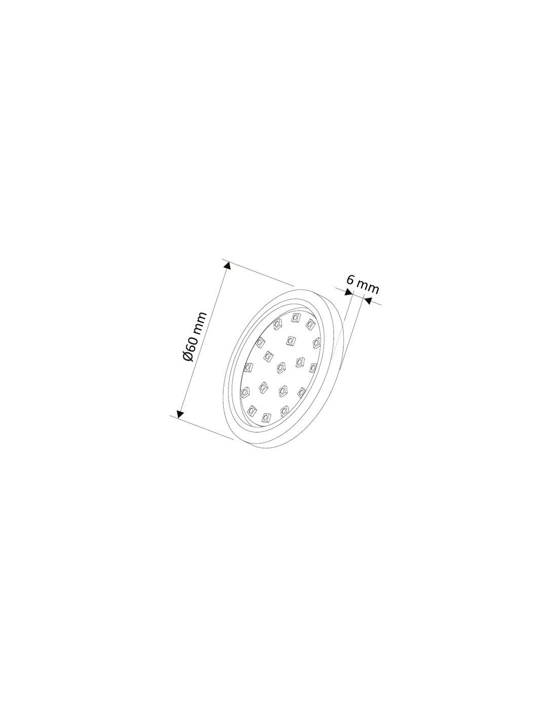 ORBIT LED Surface-Mounted Luminaire 1.5W