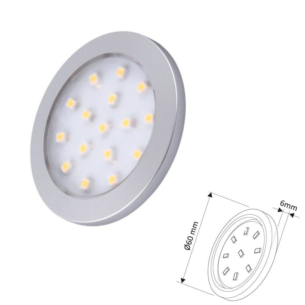 Under Cabinet LED Light - Orbit 12V LED Warm/Cool White for Campervan, Kitchen, Wardrobe, Cabinet
