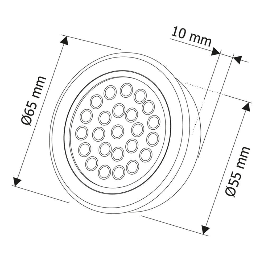 12V Kitchen Recessed LED Light Under Cabinet Shelf Cupboard Kit/Set Furniture
