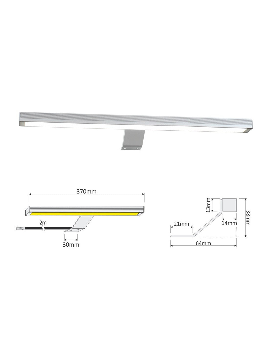 POLISTAR 4.9W Under Cabinet LED Luminaire