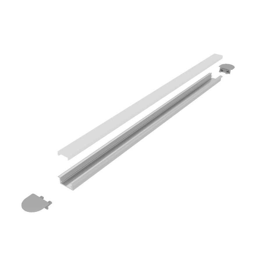 Aluminum Profile INLINE MINI 1m | Recessed Mounted