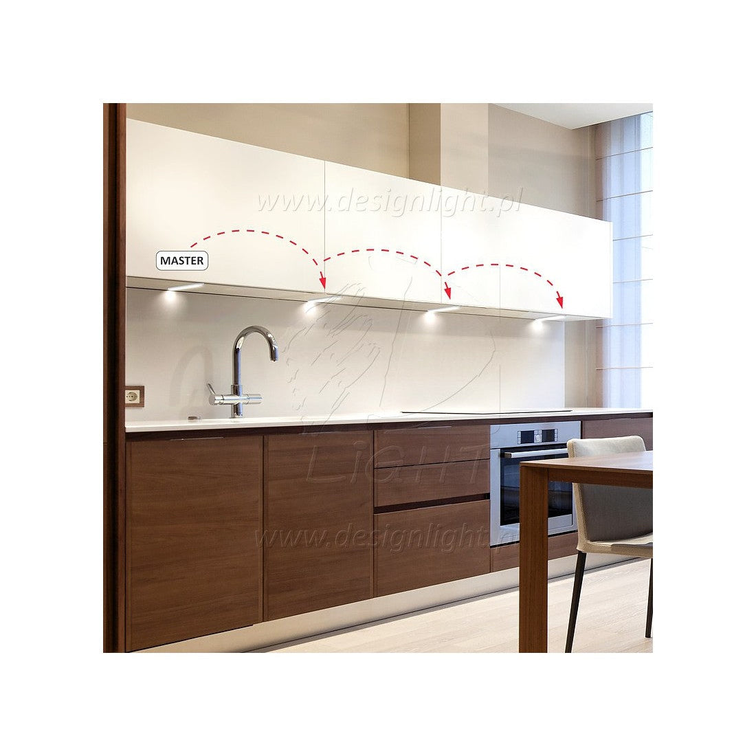 PUPIL 4W LED under-cabinet luminaire