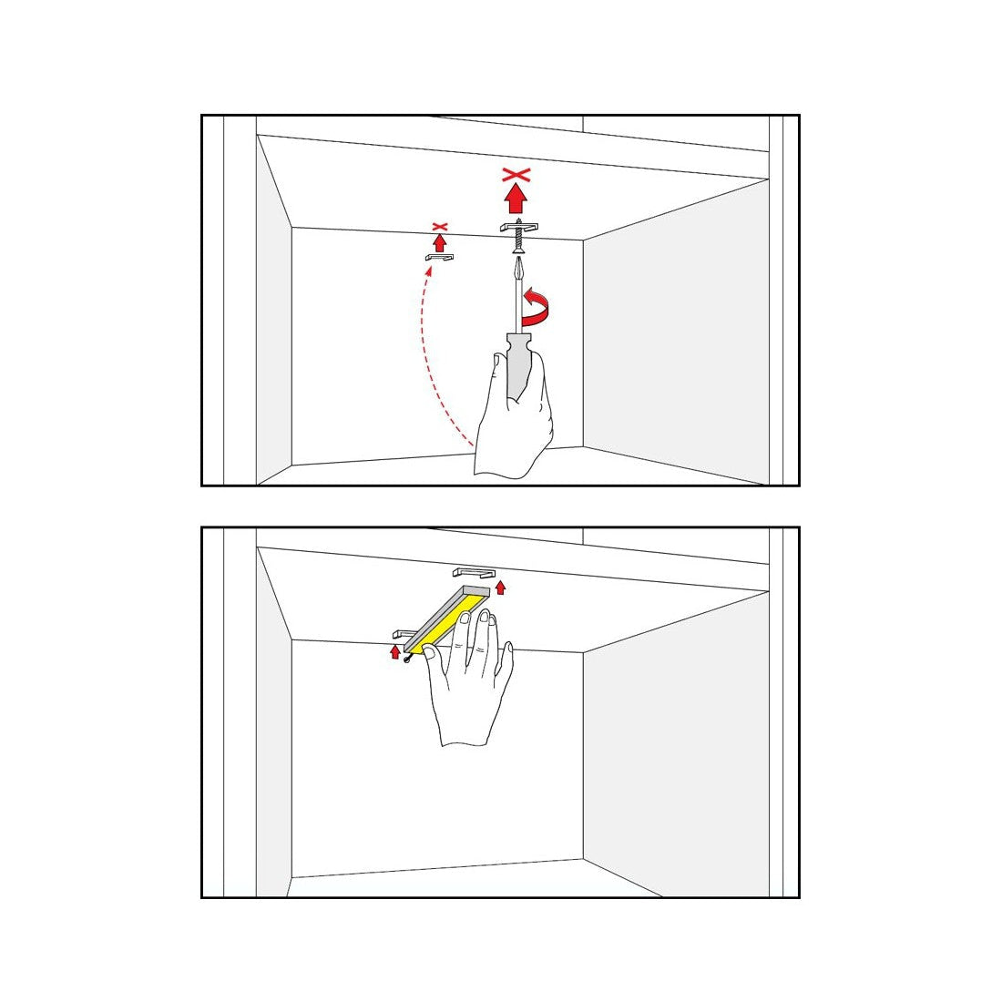 PUPIL 4W LED under-cabinet luminaire
