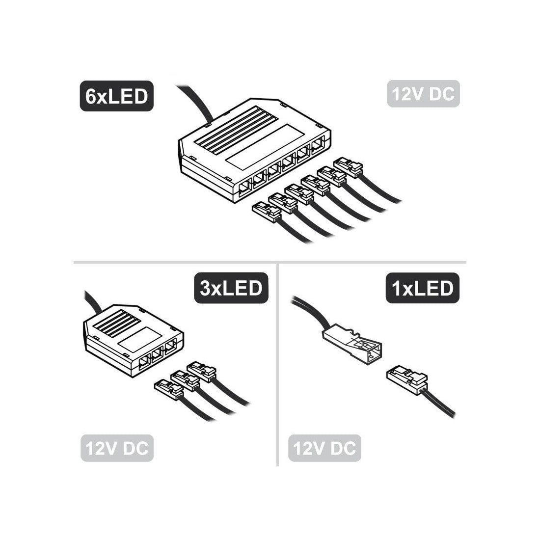 PUPIL 4W LED under-cabinet luminaire