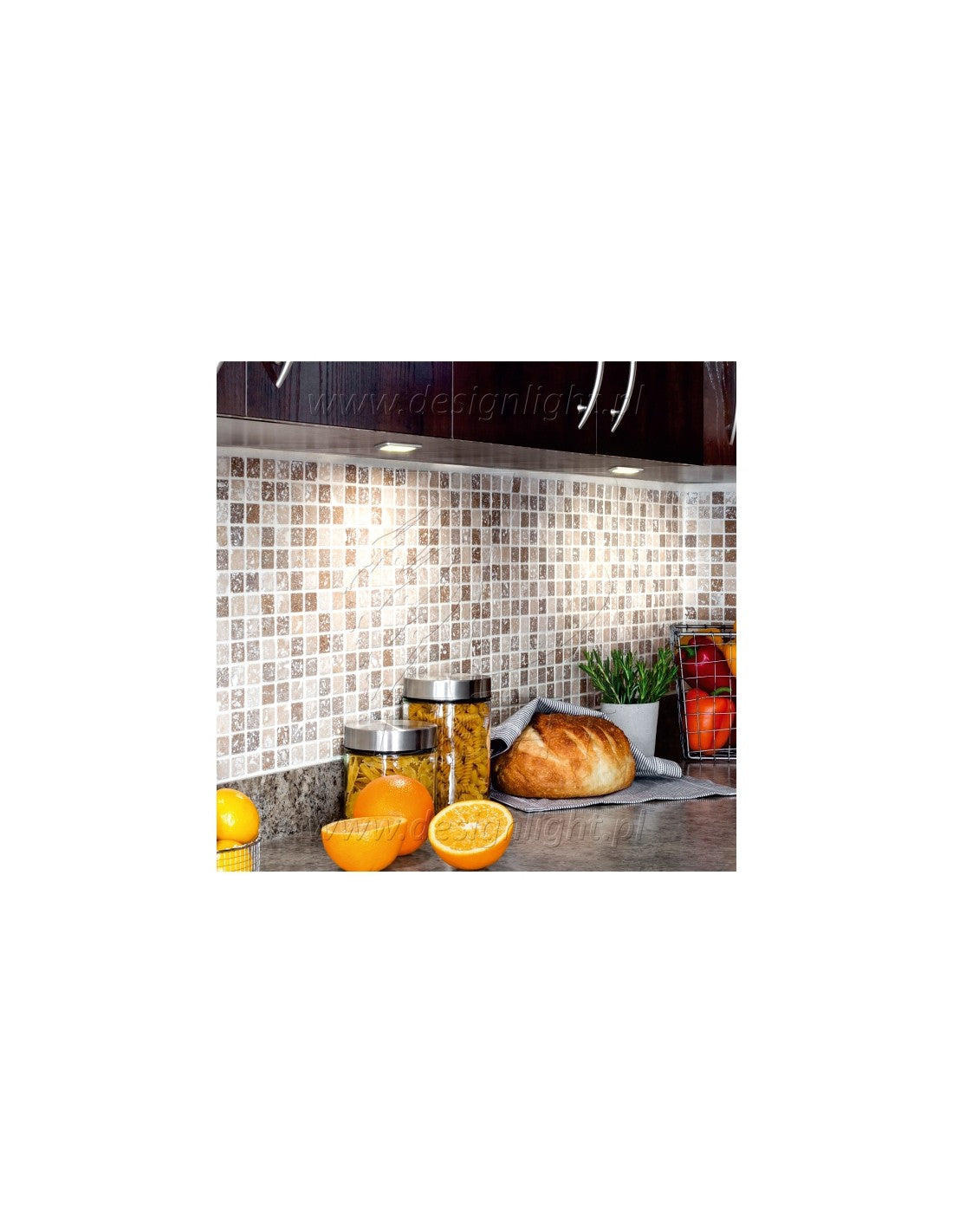 Square 2 Under Cabinet LED Light – 1.5W Slim Luminaire