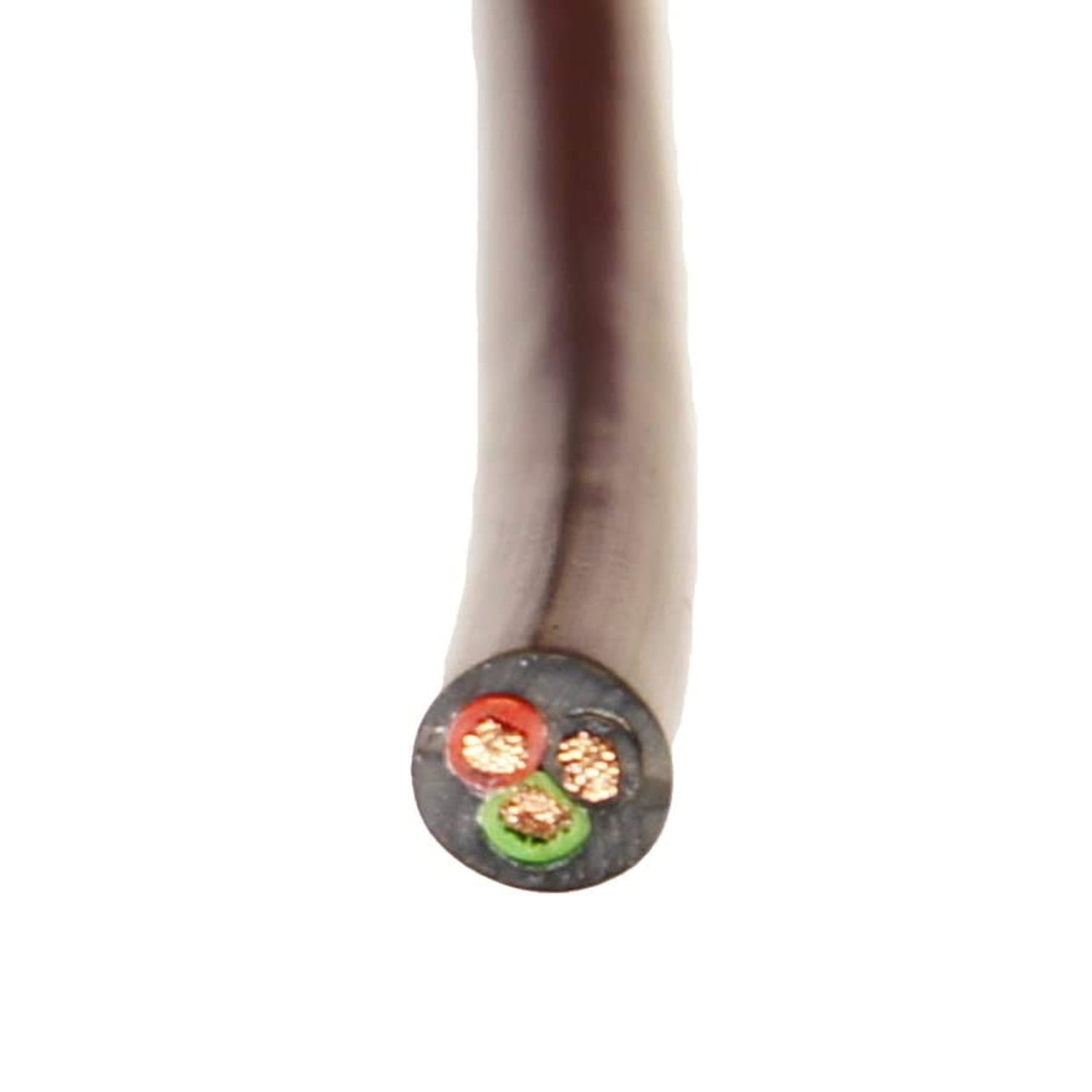 3 Core Cable 1.0mm² 16.5Amps Round Red/Black 12V 24V Auto Car Boat Automotive Wire