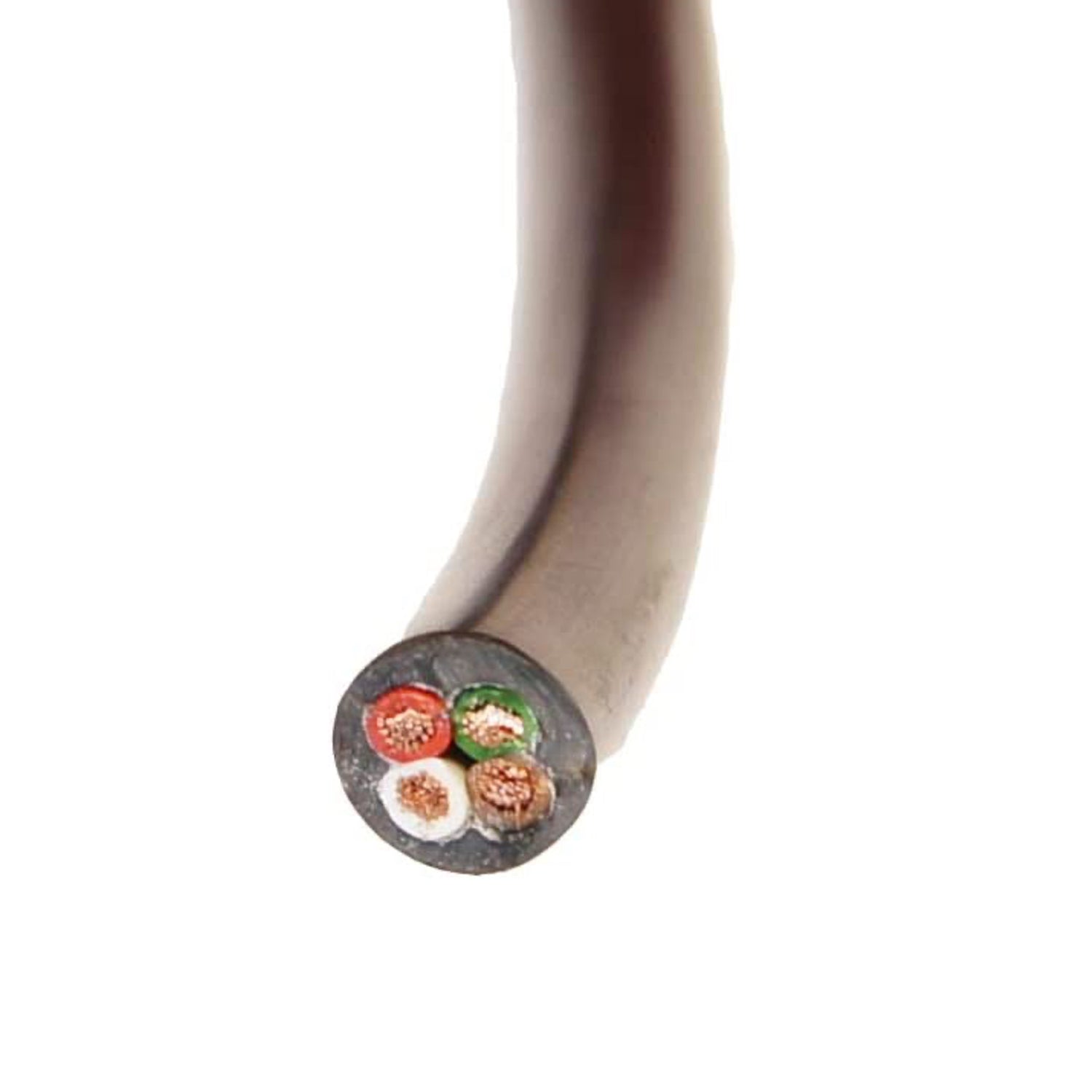 4 Core Cable 1.0mm² 16.5Amps Round Red/Black 12V 24V Auto Car Boat Automotive Wire