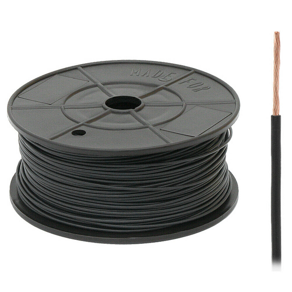1.0mm² 16.5 AMP Single Core Cable 12V 24V Thinwall Stranded Wire