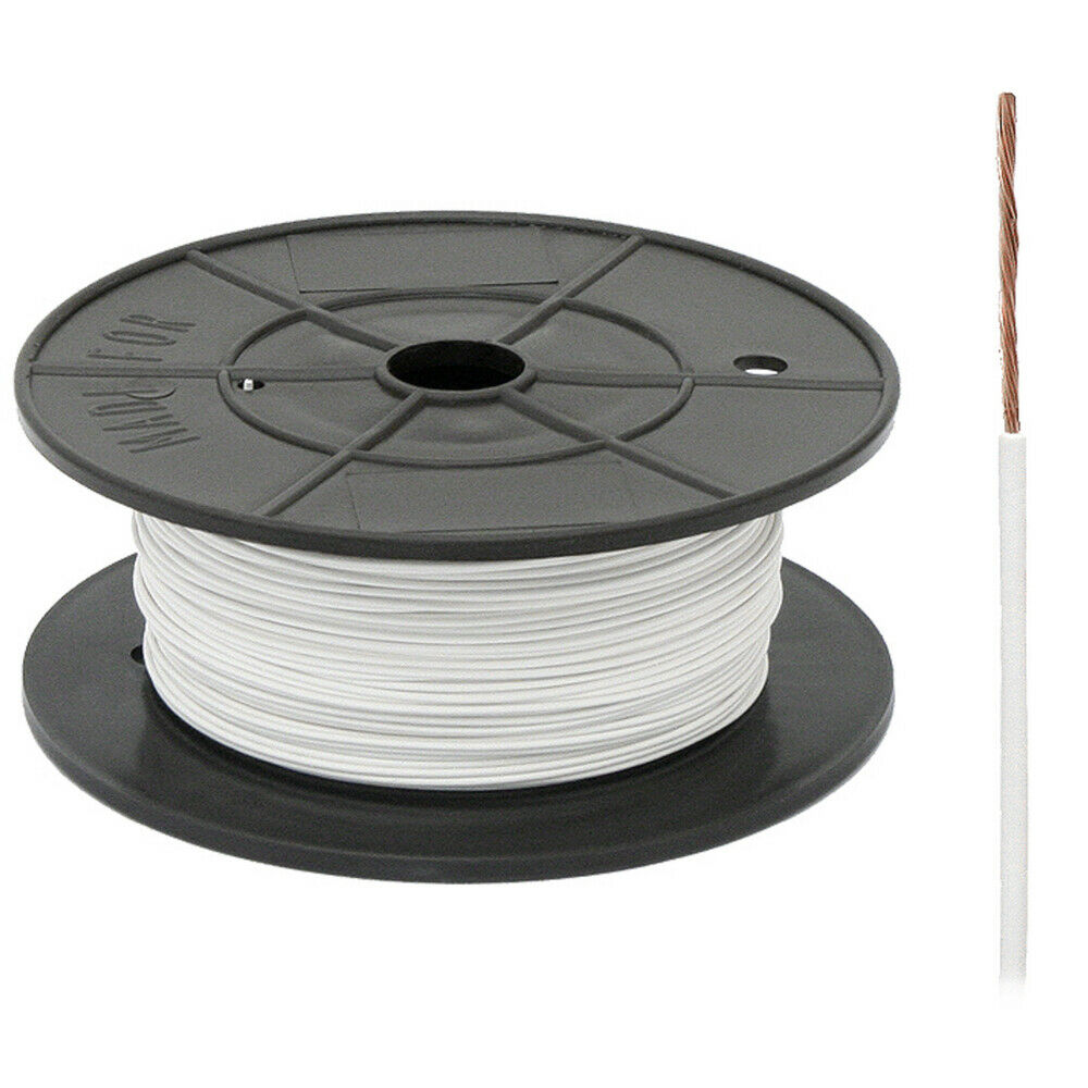 1.0mm² 16.5 AMP Single Core Cable 12V 24V Thinwall Stranded Wire
