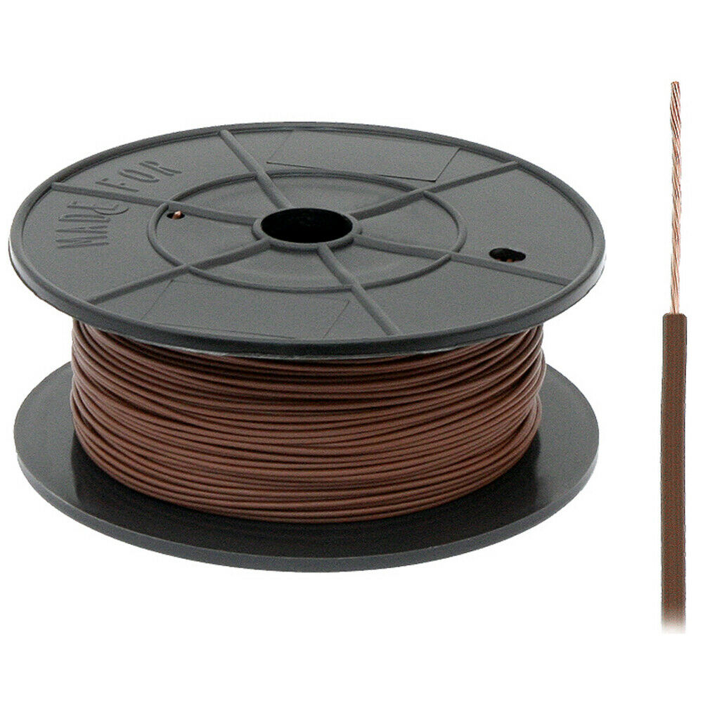 1.0mm² 16.5 AMP Single Core Cable 12V 24V Thinwall Stranded Wire