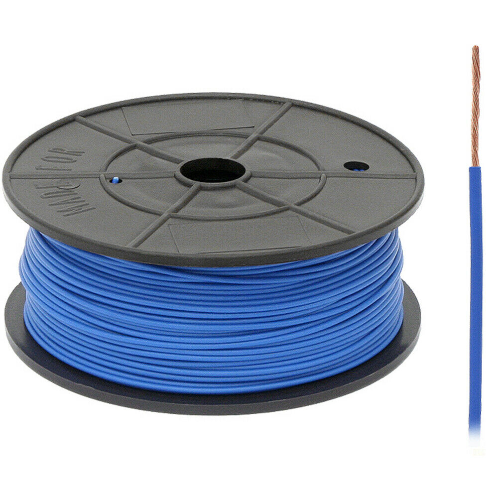 1.0mm² 16.5 AMP Single Core Cable 12V 24V Thinwall Stranded Wire