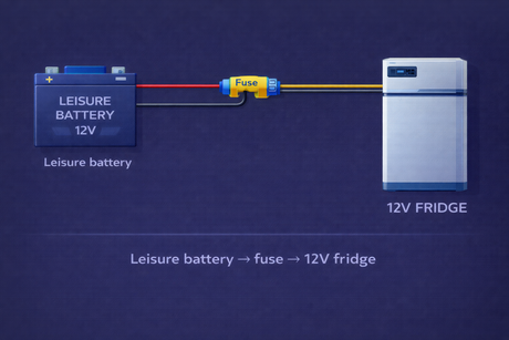12V Fridge Wiring Campervan (Compressor Fridge Diagram UK Guide)
