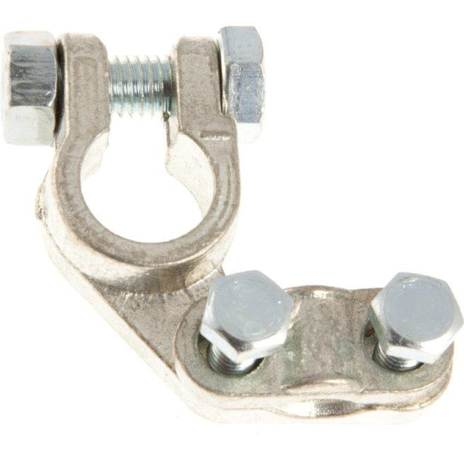 Brass Battery Terminal, Reinforced Off-set Tin Plated Negative