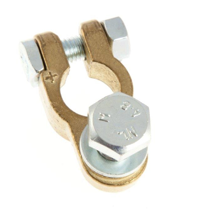 Heavy Duty Brass Battery Terminal 10mm Stud Positive