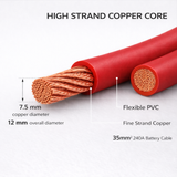 MKGT 35mm² (240 Amp) Hi-Flex Battery Starter/Welding Flexible PVC Cable Wire