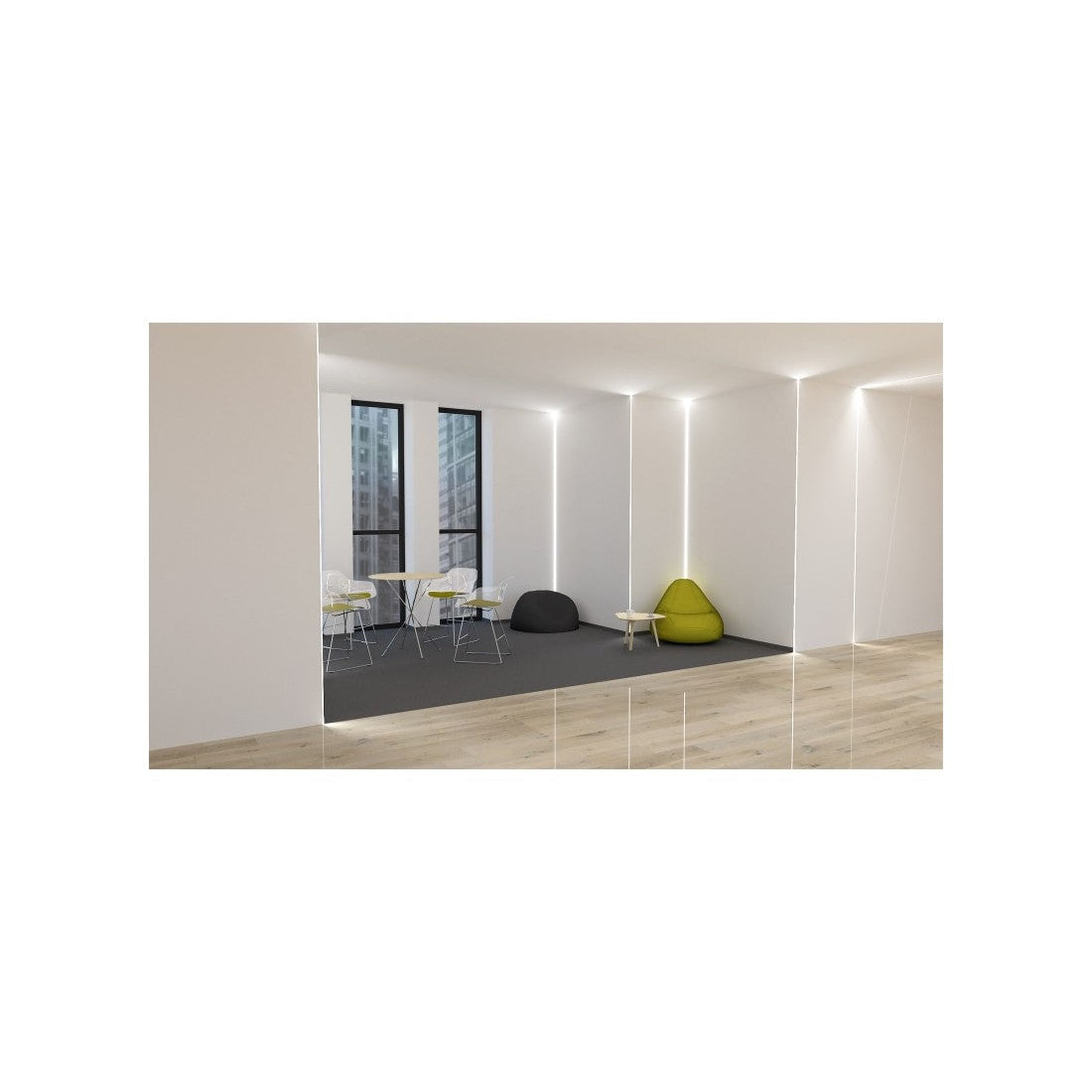 DEOLINE Profile for Plasterboard type Z | Architectural LED Channel