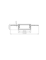 DEOLINE XL Profile for Plasterboard type P | Architectural LED Channel