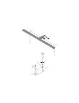 AMBER 4.5W Universal LED Bathroom Light