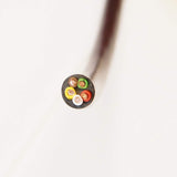 5 Core Cable 0.75mm² 14Amps Round Red/Black 12V 24V Auto Car Boat Automotive Wire
