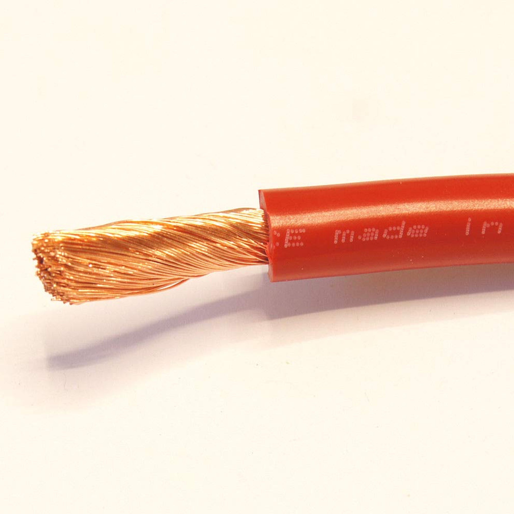 16mm red battery cable