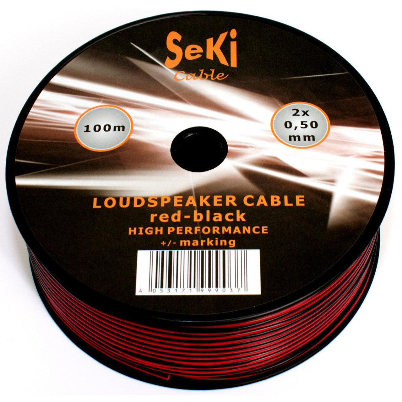 red black speaker cable