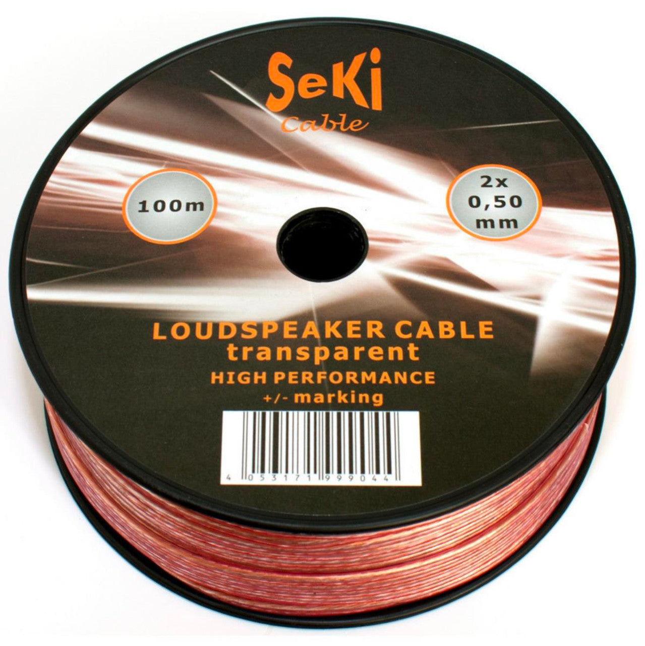 transparent speaker cable